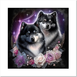Finnish Lapphund Duo Posters and Art